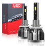 Q3 1 Pair 880 30W / 3000LM / DC9-36V / 6000K IP68 Waterproof Car LED Headlight