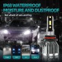 Q3 1 Pair 9005 30W / 3000LM / DC9-36V / 6000K IP68 Waterproof Car LED Headlight