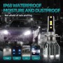 Q3 1 Pair H7 30W / 3000LM / DC9-36V / 6000K IP68 Waterproof Car LED Headlight