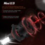 2 PCS Auto Car HB3/9005/H10 24W 2200LM 6000K Pure White High-power Lamp Beads LED Headlight Bulbs Conversion Kit, DC 9-36V