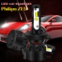 2 PCS Auto Car H4/9003/HB2 24W 2200LM 6000K Pure White High-power Lamp Beads LED Headlight Bulbs Conversion Kit, DC 9-36V