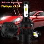 2 PCS Auto Car H7 24W 2200LM 6000K Pure White High-power Lamp Beads LED Headlight Bulbs Conversion Kit, DC 9-36V