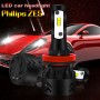 2 PCS Auto Car H8/H9/H11 24W 2200LM 6000K Pure White High-power Lamp Beads LED Headlight Bulbs Conversion Kit, DC 9-36V