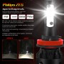 2 PCS Auto Car H8/H9/H11 24W 2200LM 6000K Pure White High-power Lamp Beads LED Headlight Bulbs Conversion Kit, DC 9-36V