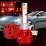 2 PCS Auto Car H1 25W 2500LM 6000K Pure White CREE-XHP50 LED Headlight Bulbs Conversion Kit, DC 9-36V