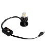 2 PCS H4-5HL-40W 4000lm / 6000K Car LED Headlight, White Light, DC 9-36V