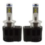 2 PCS ZY-D1/D2/D3/D4JGDP6-55W High Power Led MZ 5200LM 6000K White Light Car LED Head Lamp with Driver, DC 11-30V