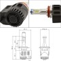 2 ПК ZY-H8/H11JGDP6-55W HIGH POWER LED MZ 5200LM 6000K Светодиодная лампа с белым светом с водителем, DC 11-30V