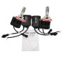 2 ПК ZY-H13JGDP6-55W HIGH POWER LED MZ 5200LM 6000K Светодиодная лампа с белым светом с белым светом с водителем, DC 11-30 В