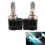 2 PCS ZY-HB3/H10JGDP6-55W High Power Led MZ 5200LM 6000K White Light Car LED Head Lamp with Driver, DC 11-30V