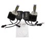 2 PCS ZY-HB3/H10JGDP6-55W High Power Led MZ 5200LM 6000K White Light Car LED Head Lamp with Driver, DC 11-30V