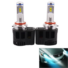 2 PCS ZY-HB4JGDP6-55W High Power Led MZ 5200LM 6000K White Light Car LED Head Lamp with Driver, DC 11-30V