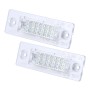 2 PCS License Plate Light with 24 SMD-3528 Lamps for Volkswagen