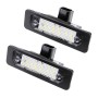 2 PCS DC 12V 3W 150LM 6000K LED License Plate Light 18LEDs SMD-3528 Bulbs Lamps for Ford Mustang 2010-2014