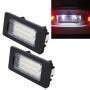 2 PCS 2W 120 LM Car License Plate Light with 24 SMD-3528 Lamps for Audi, Volkswagen, DC 12V