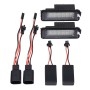 2 PCS License Plate Light with 18  SMD-3528 Lamps for Volkswagen, 2W 120LM, 6000K, DC12V(White Light)