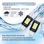 2 ПК 42 мм DC12V-24V 3W 6000K 660LM 6LEDS SMD-3030