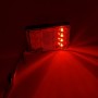 2 ПК, прицепа / грузовик квадратной формы B-типа 8LEDS Tail Light с набором света номерного знака