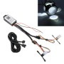 2 PCS W2 DC9-16V / 0.6W Devil Eye with SMD-3030 Lamp Beads  for Car 2.5 inch HID Projector Lens, Support APP Control