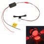 H1 DC9-16V / 0.6W Devil Eye with SMD-5050 Lamp Beads  for Car 3.0 inch HID Projector Lens (Red)