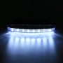 1 Pair DC9-16V 2W 120LM 7000K 8 SMD-5050-LEDs Circular Car DRL&Turn Light