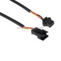 2 PCS 12V Car Daytime Running Lights Soft Article Lamp, Red + Yellow Light, Length: 85cm