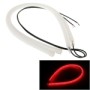 2 PCS 12V Car Daytime Running Lights Soft Article Lamp, Red Light, Length: 85cm