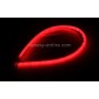 2 PCS 12V Car Daytime Running Lights Soft Article Lamp, Red Light, Length: 30cm