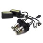 2 PCS 1156 / BAU15S DC 9-24V 4W Car Auto Triple Colors Turn Lights / Daytime Running Lights, with 30LEDs SMD-3030 Lamp Beads