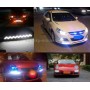 2PCS 10W Ice Blue Light COB LED Daytime Running Light