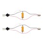 2 PCS 1156 / BA15S / BAU15S DC12V 10W Car Auto Double Colors Turn Lights / Reversing Lights / Running Lights 2 COB LED with Decoder (Turn Lights: Yellow Light; Reversing Lights / Running Lights: White Light)