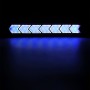 2 PCS DC 12V 7.4W Arrow Shape LED Daytime Running Lights Lamp COB LEDs (Blue Light)