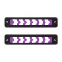 2 шт. Светодиодные светодиодные светодиоды 6 Вт дневные лампы Huntime Hump Lames, DC 12V (Purple Light)