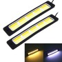 2 PCS 5W 400 LM 6500K DRL Light with 10 COB Lamps, DC 12V