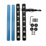 2 PCS 7W 210 LM 6000K DRL Daytime Running Light with 7 SMD-5050 Lamps, DC 12V(White Light)