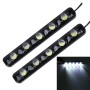 2 PCS 5W 150 LM 6000K DRL Daytime Running Light with 5 SMD-5050 Lamps, DC 12V(White Light)