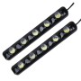 2 PCS 5W 150 LM 6000K DRL Daytime Running Light with 5 SMD-5050 Lamps, DC 12V(White Light)