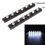 6LEDs SMD-5050 DC12V / 1.3W / 5500K / 65LM Car Daytime Running Light