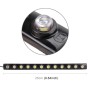 12LEDS SMD-5050 DC12V / 2,6W / 5500K / 131LM CAR Daytime Hunce Light