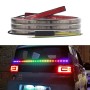 S12-120CM 120cm DC12V-24V Car Rear LED RGB Daytime Running Lights Strip Colorful Lamp
