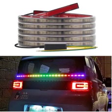 S24-240CM 240cm DC12V-24V Car Rear LED RGB Daytime Running Lights Strip Colorful Lamp