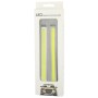2 x 6W DIY Белый светодиодный светодиодный дневной беговой свет / лампа DRL, длина: 17 см (серебро)