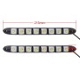 2 PCS  4W 8 LED SMD 5050 Flexible Snake LED Car Daytime Running Lights, DC 12V