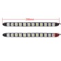 2 PCS  6W 12 LED SMD 5050 Flexible Snake LED Car Daytime Running Lights, DC 12V