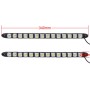 2 PCS  7W 14 LED SMD 5050 Flexible Snake LED Car Daytime Running Lights, DC 12V