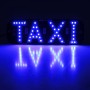 3W Taxi Dome Lamp с 45 светодиодными светильниками, DC 12 В кабеля Длина: 100 см (синий свет)