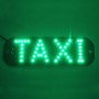 3W Green Light Taxi Dome Lamp With 45 LED Lights, DC 12V Cable Length:100cm