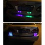 Solar Multi-function Colorful Network Light Caution Light Flashing Lights Car Warning Strobe Flash light Car in The Network Decorative Knight Lights