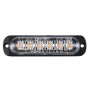 DC 12V-24V 2W 6LEDS SMD-2835 Лампы 17 Flash Patterns 3 линии автомобильная флэш-лампа водонепроницаемый автомобильный грузовик.