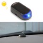 LQ-S10 Car Solar Power Simulated Dummy Alarm Warning Anti-Theft LED Flashing Security Light Fake Lamp(Blue Light)